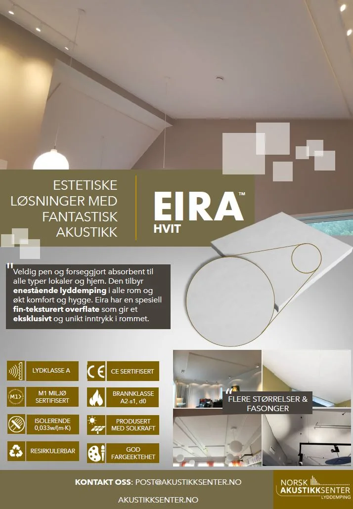 Eira™ 40mm - lyddempende plate - Bilde 4